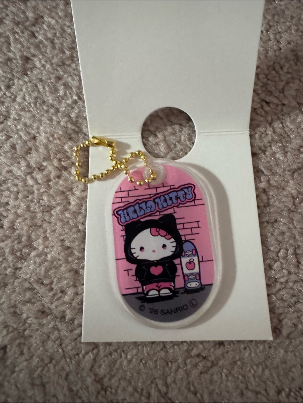Sanrio Hello Kitty Acrylic Keychain
